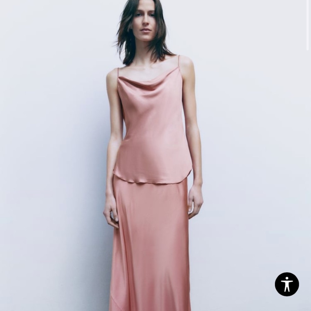 Zara Pink Cami Size S